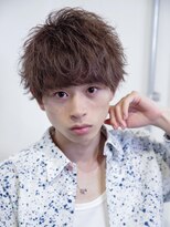 オーシャントーキョー 仙台(OCEAN TOKYO)&nbsp;ニュアンスマッシュショートアッシュブラウンメンズビジネス仙台