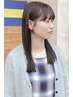 【ご新規様平日限定】カット+ストレートパーマ+TR ￥21600→￥19400