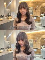 ドルセプラタ(Dulce plata)&nbsp;暖色カラーナチュラルブラウンローレイヤーカット