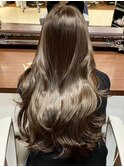 秋に映える♪髪質改善/艶髪/透明感ブラウンカラーで大人可愛く