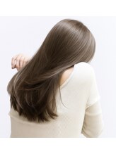 《初ブリーチオススメ！》柔らかさと透明感の柔らかベージュ [木更津/ブリーチ/ダブルカラー/カラー]