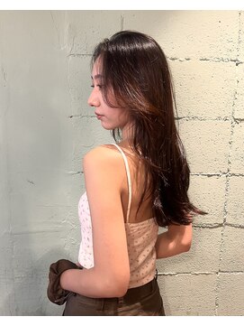 ランプ 代官山(the lamp) グレージュアッシュグレージュ透明感ミニウルフ