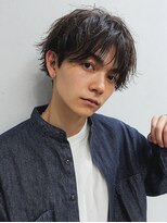 メンズプライマル(Men’s PRIMAL) MEN'S HAIR/ブルーブラック/フェザーパーマ/千葉駅