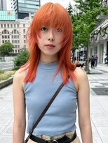 スリット(slit)&nbsp;【4.ケアブリーチ】ウルフカット　レイヤーカット・も人気