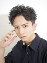 エデアンホンテン メンズサロン(EDEAN 本店 (旧:EDEAN 上通)) 熊本メンズショート ツイストスパイラル 波巻き センターパート