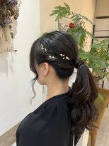 フゥカ 類家店(fuka)&nbsp;ゆるっとポニーアレンジ