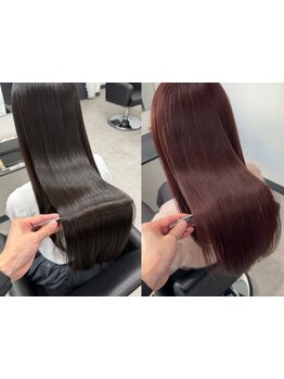 髪質改善トリートメントで潤いと艶を実感しダメージを補修して指通りなめらかな美髪へ◎ [高松]