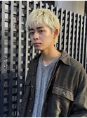 マレットヘア/メンズブリーチ