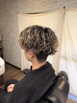 ツイストスパイラルパーマ、波巻きパーマ