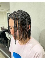 イト(ito)&nbsp;特殊パーマ針金ツイストスパイラルスプリングドレッド外国人風