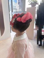 ビオラバイフーガ 綱島(Viola by FUGA)&nbsp;七五三３歳＊新日本髪ヘア＊和装ヘアセット