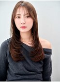韓国小顔レイヤー×シースルーバング