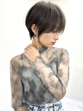 ゴカン バイ ジル ブラン 名古屋(Gokan by JIL BLAN) ハイライトバレイヤージュダブルカラーショートカット30代40代