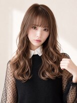 ウィーニード 栄(WENEED)&nbsp;シナモンブラウン×韓国ウェーブロング