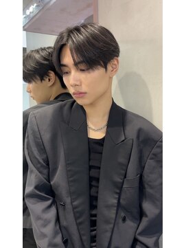 ネーム バイ グロー 大宮(NE:M by GLROW) men's/メンズ/毛流れセンターパート/ナチュラルセンターパート