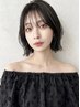 前髪カット+前髪縮毛矯正+髪質改善トリートメント ¥9900