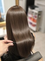 アンドットエス 銀座(and.S) 【髪質改善】縮毛矯正で叶う艶髪美人
