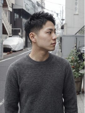 キビト(kibito) 新宿若松河田曙橋ビジネスマン簡単スタイリング短髪30代40代50代