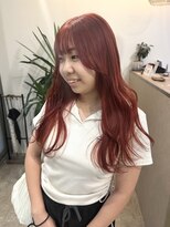 ラニヘアサロン(lani hair salon)&nbsp;ワインレッド/暖色カラー/赤髪/柔らかカラー/レッドカラー/