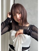 カイコヘアーアンドアートスタジオ(kaiko hair&art studio) グレージュカラー×ミディアムボブ
