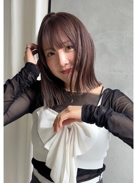 カイコヘアーアンドアートスタジオ(kaiko hair&art studio) グレージュカラー×ミディアムボブ