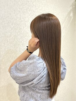 グランユニティ ラ・フロール橋本店(granunitee)の写真/美髪専門店が叶える!縮毛矯正と髪質改善で水分が満ちる絹のような手触りに♪【橋本/髪質改善/縮毛矯正】