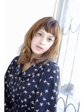 ヘアアンドメイク エジェリ(hair&make egerie) 外国人風モダンセミディ グラデーション 恵比寿