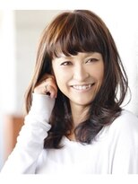 コージー リゾート バイ アンツ 茅ヶ崎駅前店(cozy resort by ANT'S)&nbsp;手入れ簡単！　シークレットパーマカラーミディアム