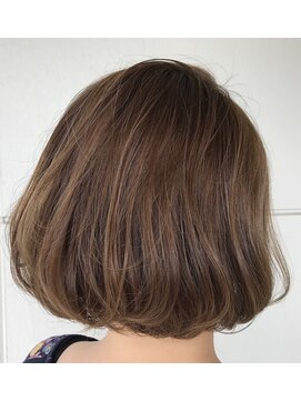 美容室 レア(lea) leaふんわりカール内巻きボブスタイル☆