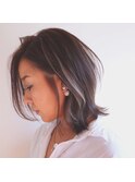 リラックス感のあるミディアムスタイル
