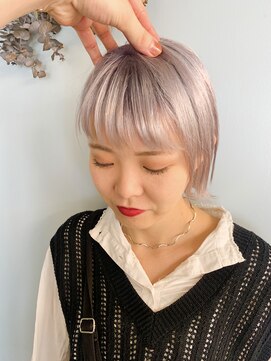 ヴェルダ 池袋店(verda) 【verda】クリアグレー×ことりベージュ×ウォータフォール