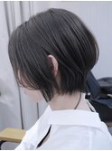 【頭の形が綺麗に見える☆大人ショートボブ】
