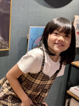 ネスタ ヘアー グラウンド(NESTA hair ground) 美髪美人♪キッズミディアムボブ