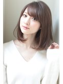 髪質改善外ハネボブホワイトブロンドワイドバングイメチェン美髪