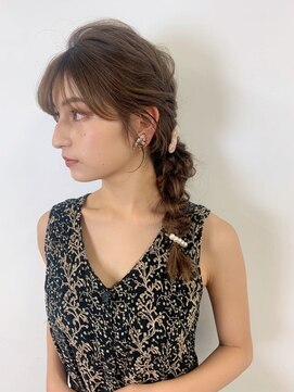 マグノリア オモテサンドウ(MAGNOLiA Omotesando) 編み下ろしお呼ばれアレンジ♪・・・担当KAYO