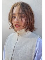 ソイ コンク 下北沢(soi conc)&nbsp;フレーミングカラー / ミディアムボブ◎【下北沢 soi conc】