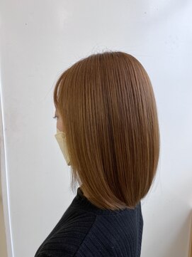 レオ 幸手(Leo) 20代30代40代大人可愛い髪質改善カラー肩ラインエアリーボブ