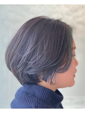 ラシェンテ リセ 西宮北口(La Sente Lycee) 10代20代30代40代オススメスタイル小顔マニッシュショートボブ