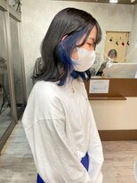 ミニム ヘアー(minim hair)&nbsp;【minim×高橋】インナーブルー