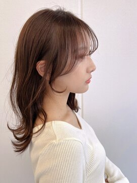 ポーチバイハニー オモテサンドウ(PORCH by HONEY omotesando) 大人可愛い20代30代40代小顔レイヤー×ショコララテベージュ