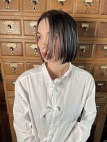 チクロヘアー(Ticro hair) Ticrohair大石_インナーカラー