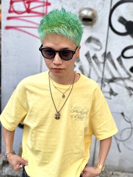 バジー バイ ディーアンドティー(Buzzy by D&T) ボックスショート/スパイキーショート/デザインカラー/ショート