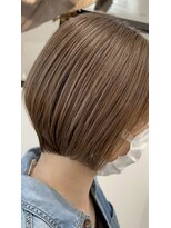トルペヘアデザイン(Tolpe hair design) 白髪活かしカラーと大人ショート