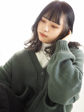 ローレン(Rolen.) ブルーブラック×インナーカラー