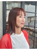 暖色カラー ミディアム