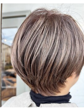 ソエル いずみ野店(soel) 大人のミルクティーショートスタイル