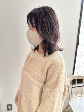 ヨーク(YOKE) YOKE 大人ボブ結べるボブレイヤーボブラベンダーグレージュ