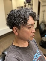 理容 うめむら&nbsp;40代からの波巻きセンターパート