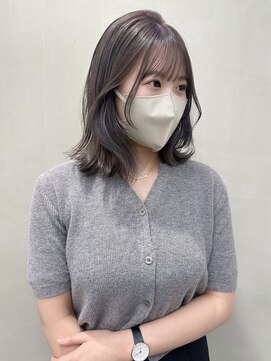 フェブ(fev) ［fev_otoha］lavendergreige ＋ layer cut