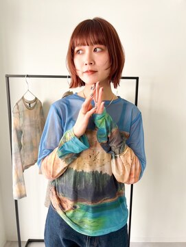 モク 立川(moc) 顔まわり似合わせ/小顔/くびれボブ